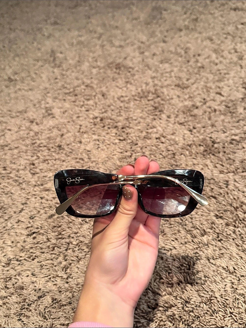 Jessica Simpson Brown Sunglasses